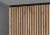WITRYNA SALON POKÓJ BIURO CZARNY/DĄB WOTAN 104x126x39 SENTA meble stylowe