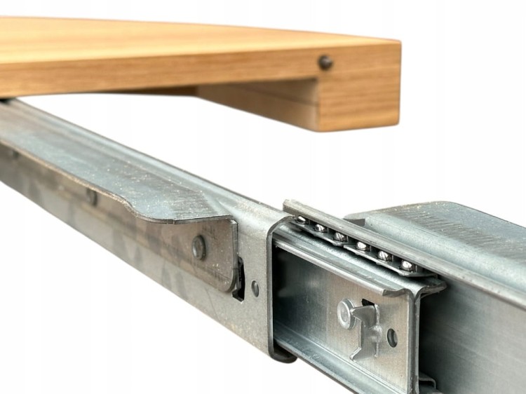 Stół okrągły rozkładany Ø100/200 FORNIR + podstawa lamel dąb dębowy