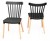 6x  Krzesło plastikowe czarne do jadalni kuchni salonu