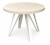 Stół kaszmir okrągły rozkładany 110/210 cm NOGI białe industrial