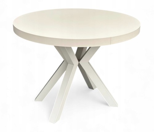 Stół kaszmir okrągły rozkładany 110/210 cm NOGI KASZMIR X