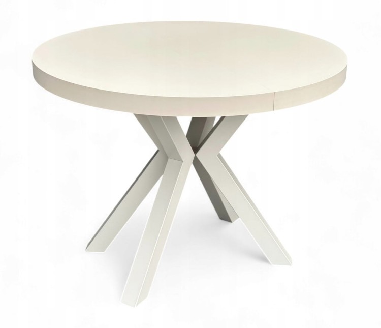 Stół kaszmir okrągły rozkładany 110/210 cm NOGI KASZMIR X