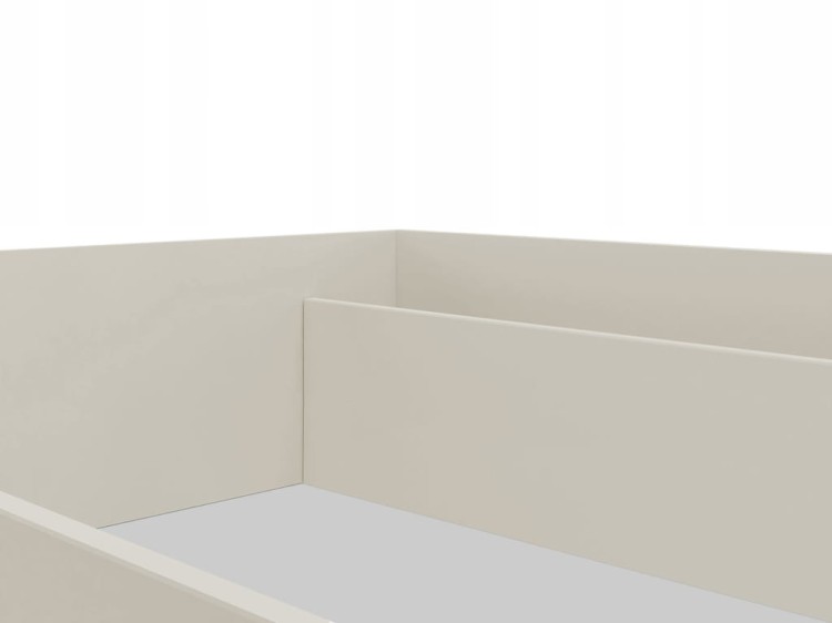 Łóżko KASZMIR z materacem łóżko podwójne sypialniane szerokość 120 cm