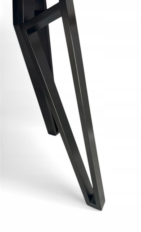 Stół okrągły industrial Ø 100/200 rozkładany Dąb castello koniakowy