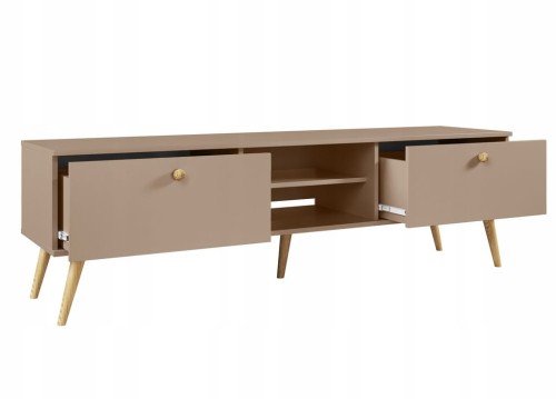 Szafka RTV 170 cm szuflady MACCHIATO boho skandynawska