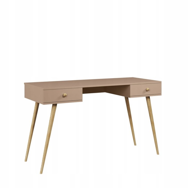 Biurko BOHO skandynawskie MACCHIATO 135cm biuro pokój młodzieżowe