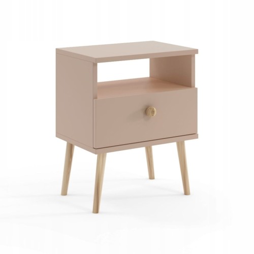 Szafka nocna stolik do sypialni MACCHIATO boho