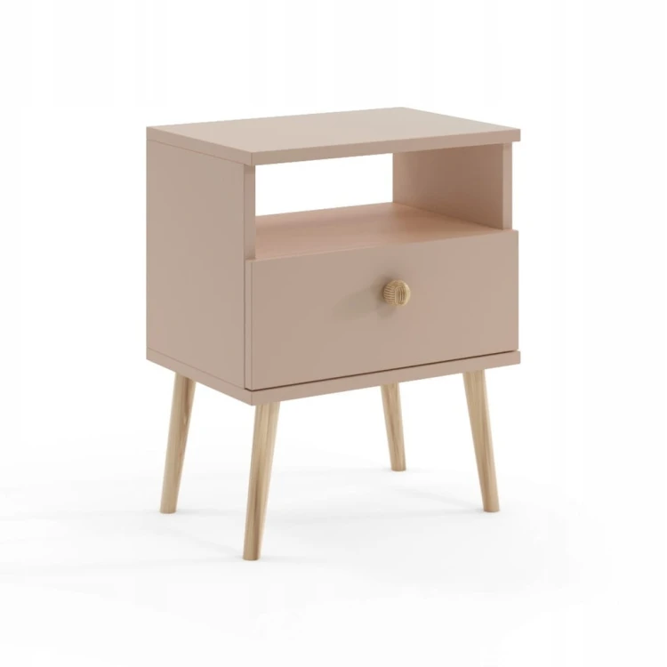 Szafka nocna stolik do sypialni MACCHIATO boho