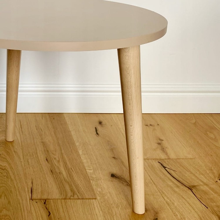 Stolik kawowy MACCHIATO 67 cm boho skandynawia