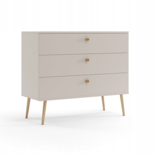 Komoda z szufladami 100 cm KASZMIR boho styl do sypialni pokoju salonu