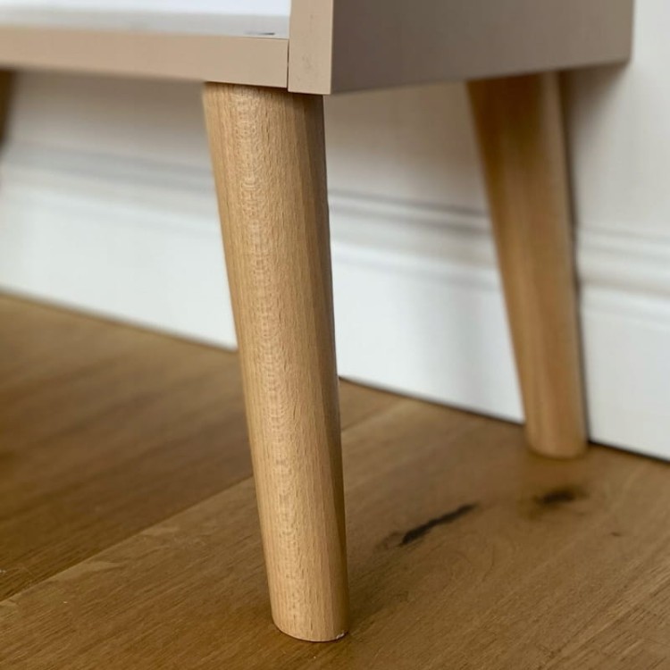 Komoda z szufladami 100 cm KASZMIR boho styl do sypialni pokoju salonu