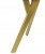 Stół okrągły 110/210 cm maskownica i 4 krzesła tapicerowane kaszmir złoto