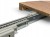 Stół HALIFAX TABAK EGGER okrągły rozkładany 110/310 cm metal X nogi czarne