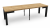 Stół Mini-Max Czarny + Halifax 80x80/240 cm rozłożony maksymalnie