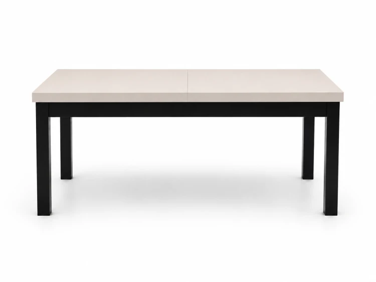Stół R-7 90x160-210 cm Czarny + Kaszmir Zdjęcie od boku.png