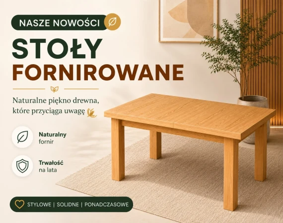 Stoly fornirowane 
